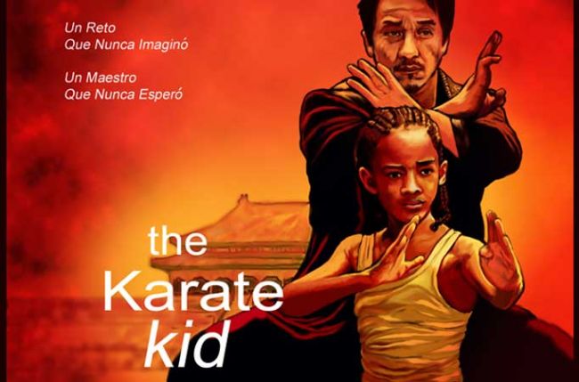 make way for the karate kid this weekend on movies now